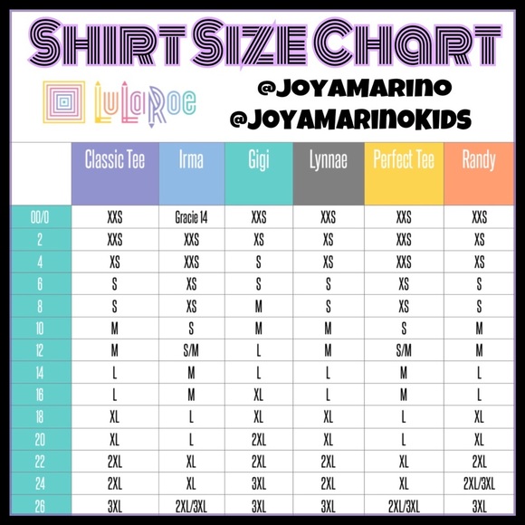 LuLaRoe Geometric Print Perfect T Top - Picture 4 of 5